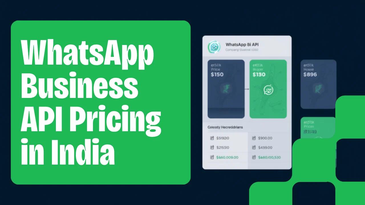 WhatsApp Business API pricing comparison chart showing Meta conversation rates and provider cost breakdown for India